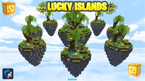 LUCKY ISLANDS (MAP MINECRAFT BEDROCK) .